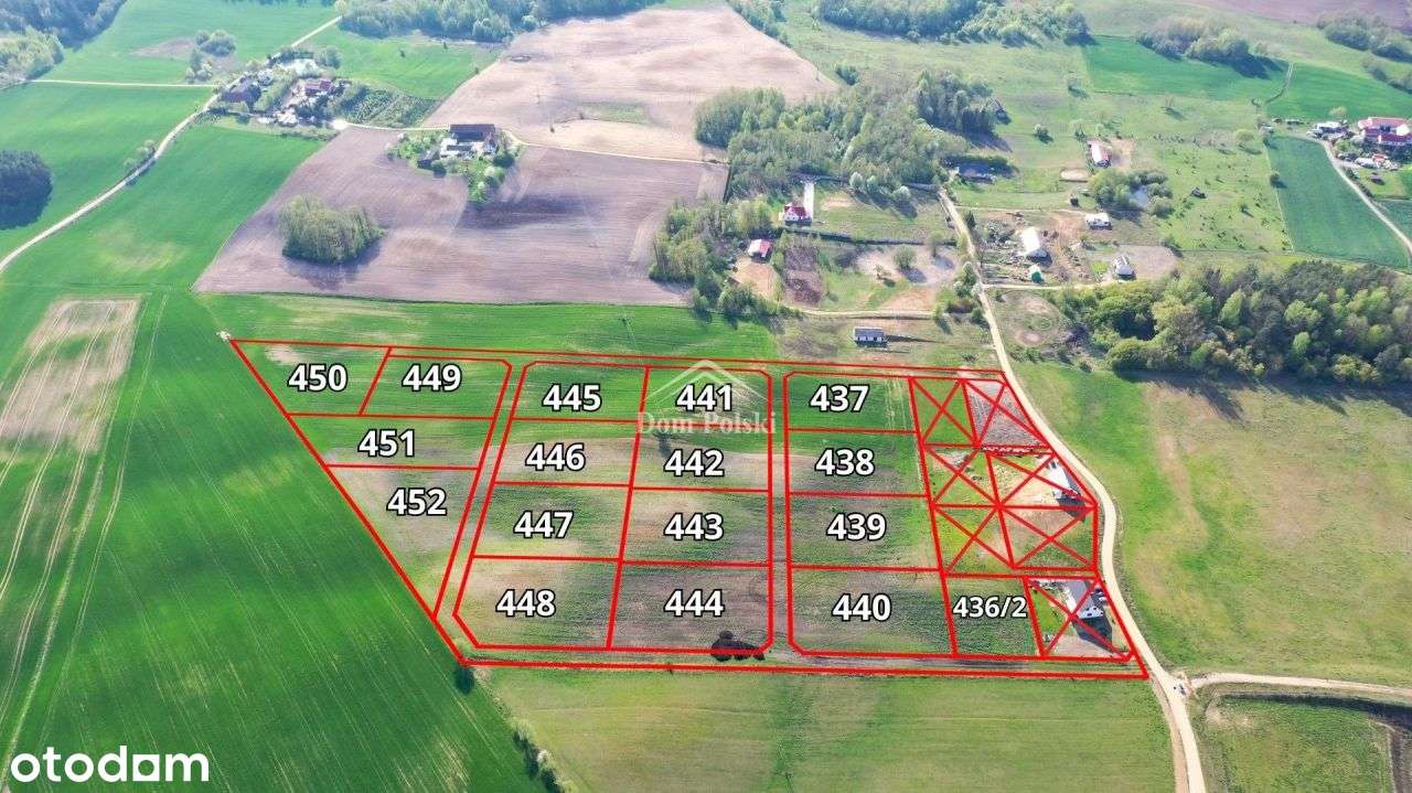 17 działek budowlanych, Spytkowo - 6 km od Giżycka - Pełny obrazek: 2/15