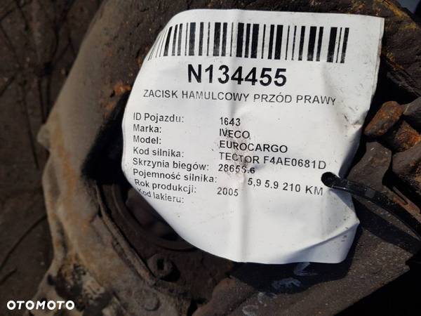 ZACISK HAMULCOWY PRZÓD PRAWY  EUROCARGO ML 120E21 - 1