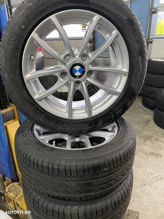 vand jante originale bmw f20 pe 16” noi cu cauciucuri de vară noi - 4