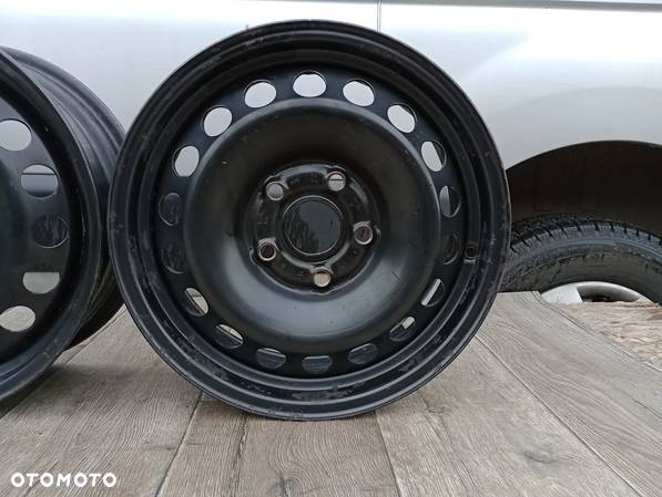 FELGI STALOWE 5X112 R15 6J ET 47 Volkswagen Caddy Touran Golf Jetta Skoda Octavia - 2