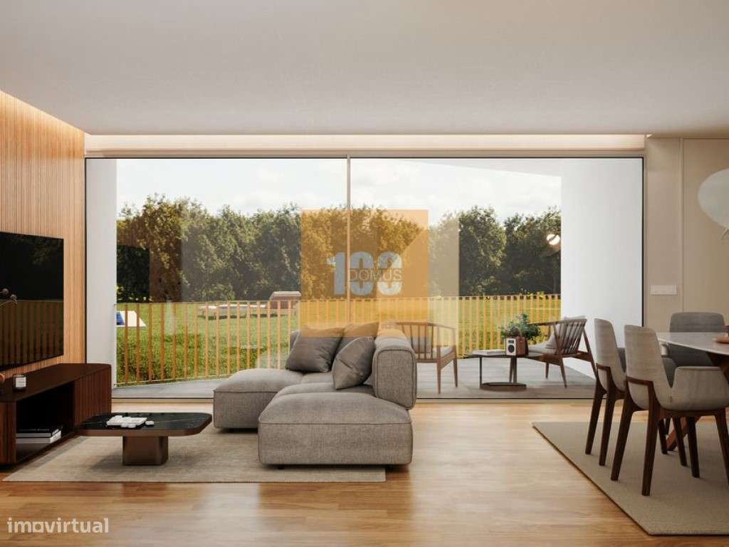 T1+1 novo com varanda e jardim - Oak Porto-5