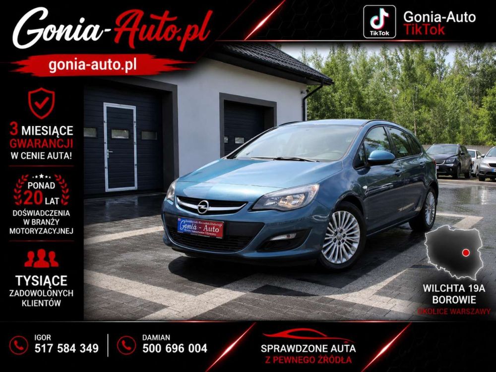 Opel Astra J (2009-2019) 2013