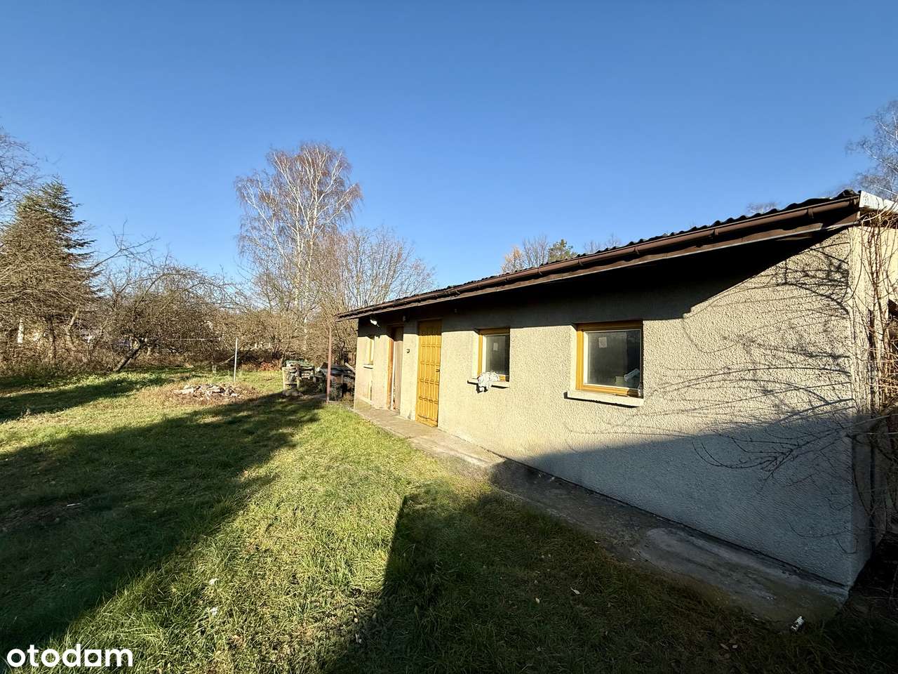 Dąbrówka – Dom do remontu na dużej działce 1200 m² - Pełny obrazek: 4/8