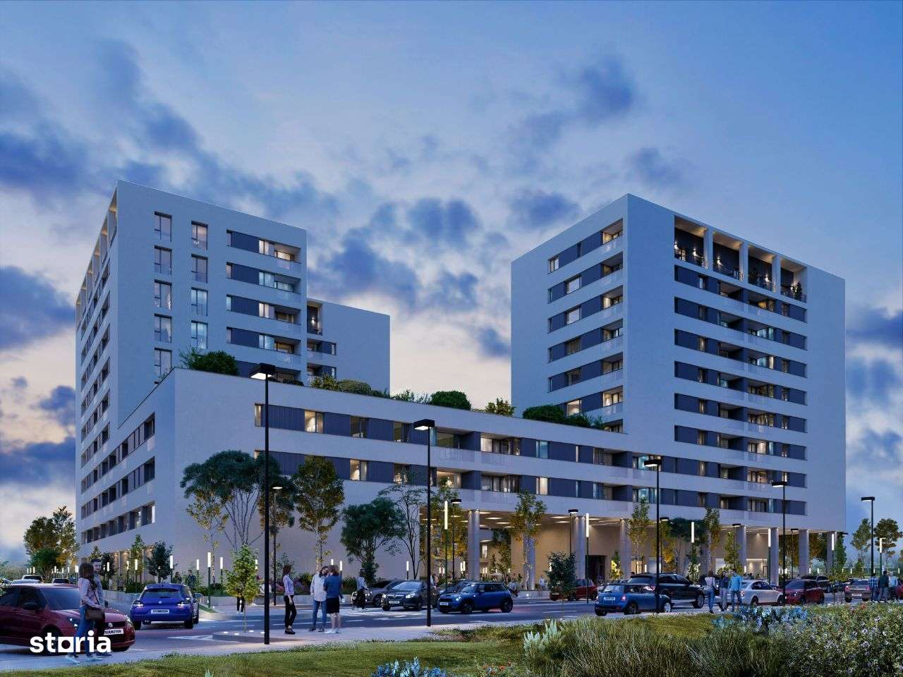 Apartament modern Tip STUDIO-S15 vedere panoramica - Imagine principală: 3/10