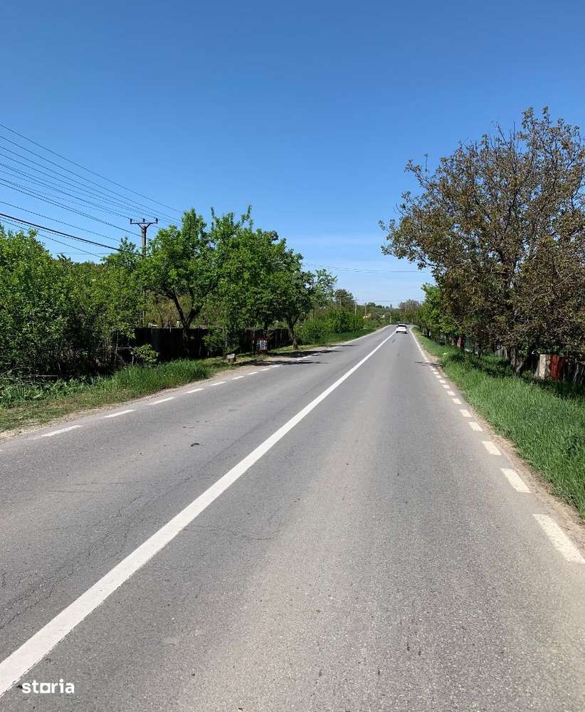 59.900 e Teren TOMESTI-OSOI la DN 2600 mp intravilan asfalt utilitati - Imagine principală: 1/9
