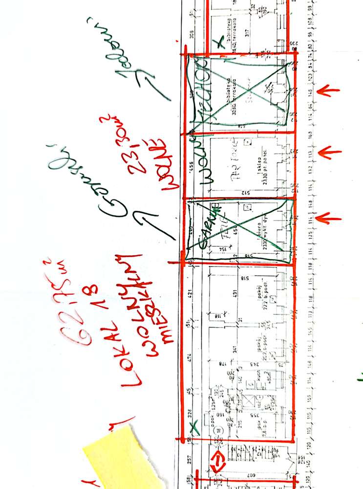 Piotrkowska 109 lokal 63m2, parter w podwórku mieszkalny lub użytkowy - Pełny obrazek: 5/12