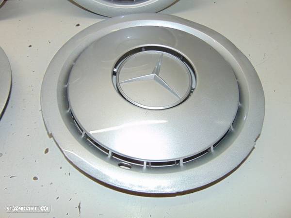 Mercedes w 201 190 tampões de roda originais - 4