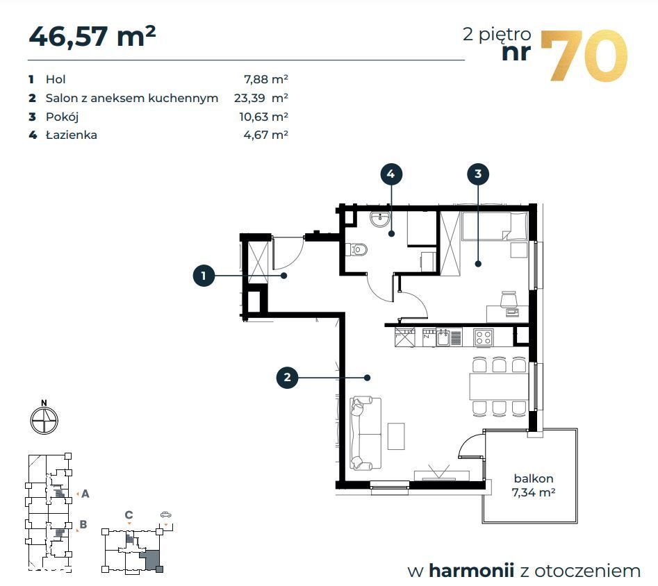 M.70 Apartamenty Harmony