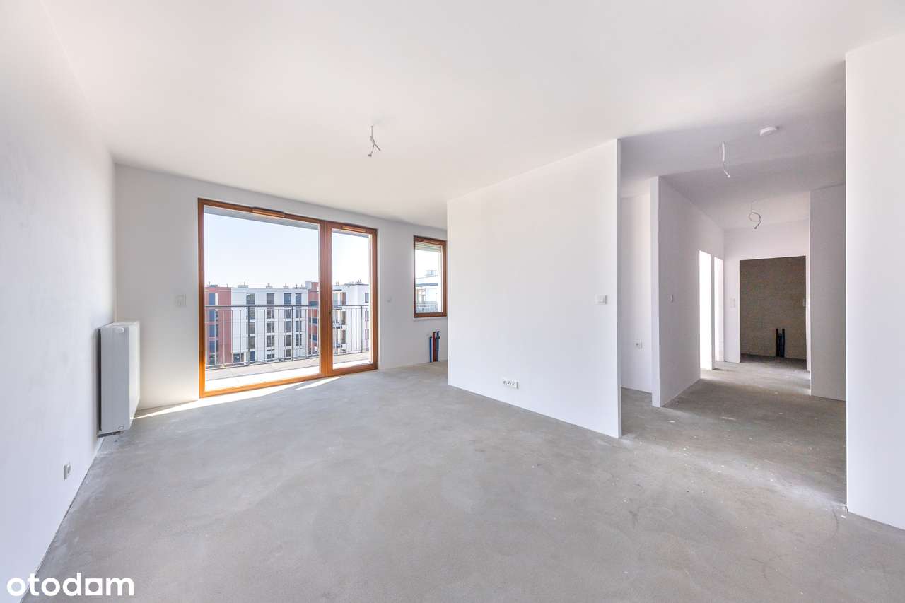 Apartament 3 pok.z balkonem 10m2* Miasteczko Wilanów*-1