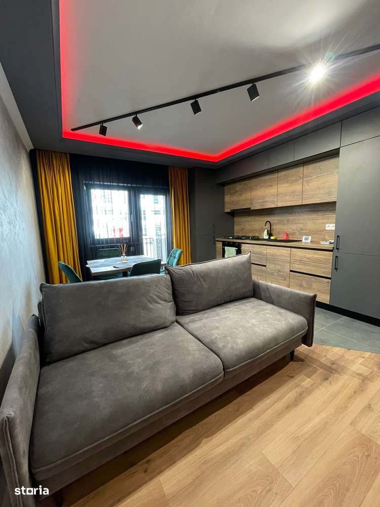 Apartament 2 camere, balcon și grădină,mobilat complet, zona D Stanca-0