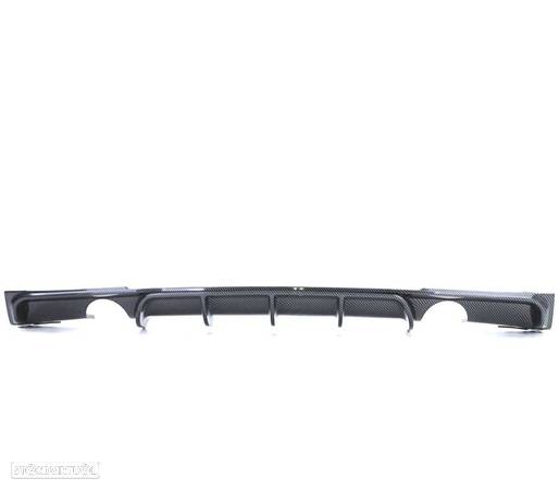 DIFUSOR CARBONO DUPLA SAIDA M-PERFORMANCE PARA BMW F30 F31 - 2