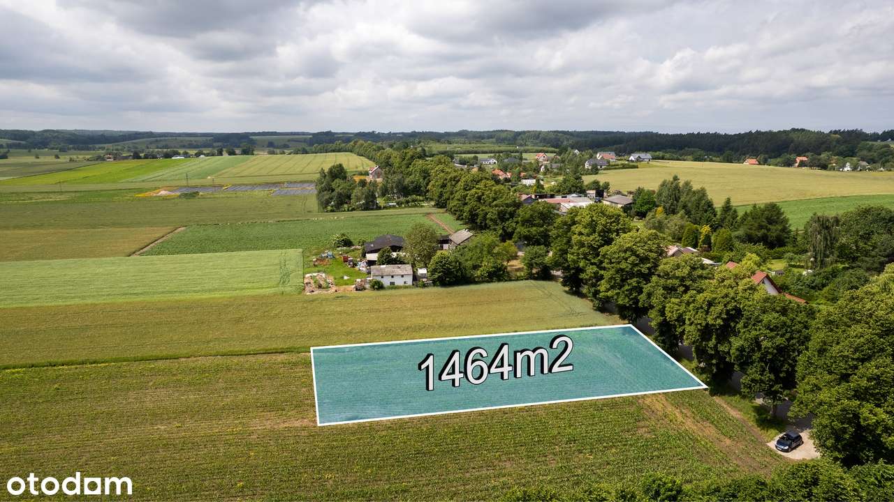 Perlino, działka budowlana 1464 m² przy ul. Lipowej, gmina Gniewino-10