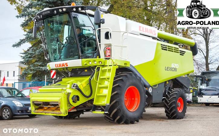 Claas LEXION 670 - 2019 - 4X4 - 717/1255 h - 3D + VARIO 770 - LASER PILOT - 7