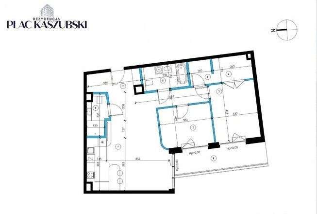 Przestronny Apartament w sercu Gdyni na 3 piętrze-15