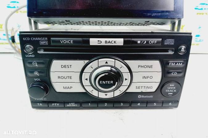 Radio CD cu display navigatie 28185-jg41a Nissan X-Trail T31  [din 2007 pana  2011] seria - 3