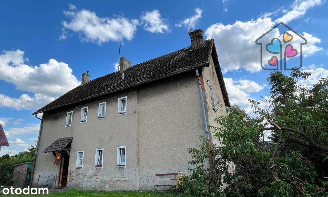 1/2 domu w Kluczborku !!!  duża działka-14