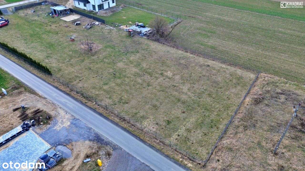 Działka budowlana 1300m2 - Wilczopole, gm. Głusk - Pełny obrazek: 5/6