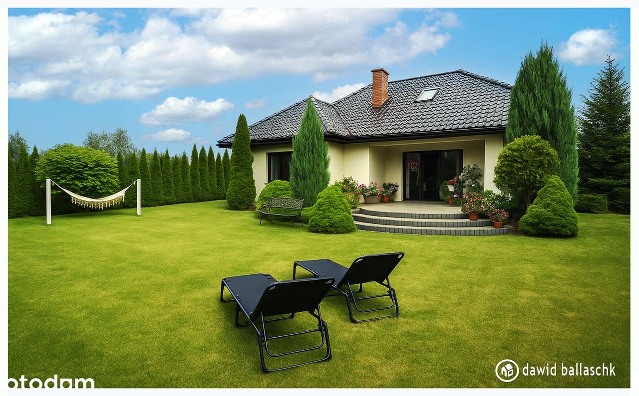 Zadbany, śliczny dom w cichej, zielonej okolicy, piękny ogród!-2