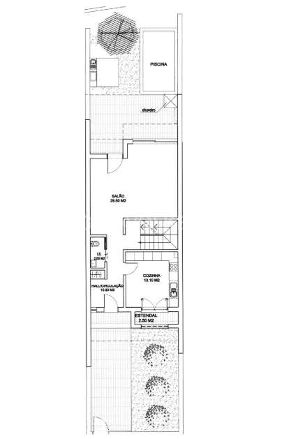 Moderna moradia em banda V3 com piscina privada-29
