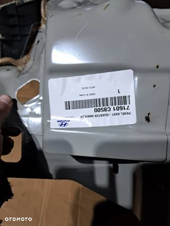 Panel wewnętrzny słupka tylnego tył Hyundai i20 71601-C8500 wewnętrzne poszycie błotnika lewego lewy tył Hyundai i20 71601-C8500 - 7