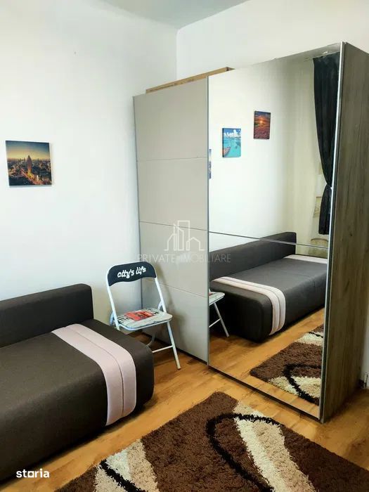 Apartament 1 camera, Mobilat/Utilat, Parter Inalt, Zona Semicentrala