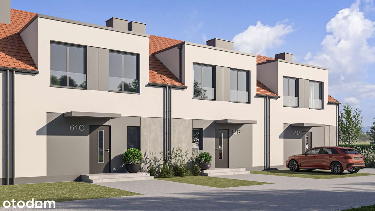 Nowoczesne domy w zabudowie szeregowej – Brodzka 61, Wrocław - Pełny obrazek: 3/7