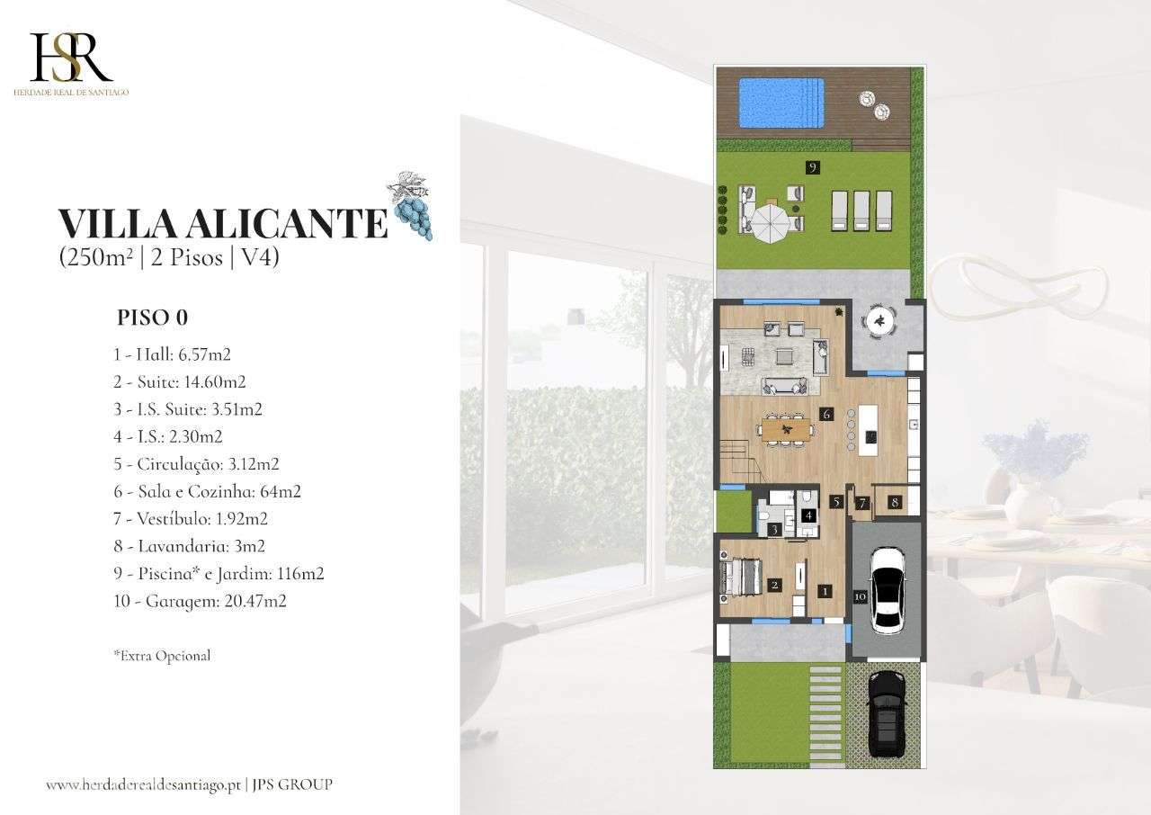 Villa Alicante | 250m2 | Herdade Real De Santiago-9