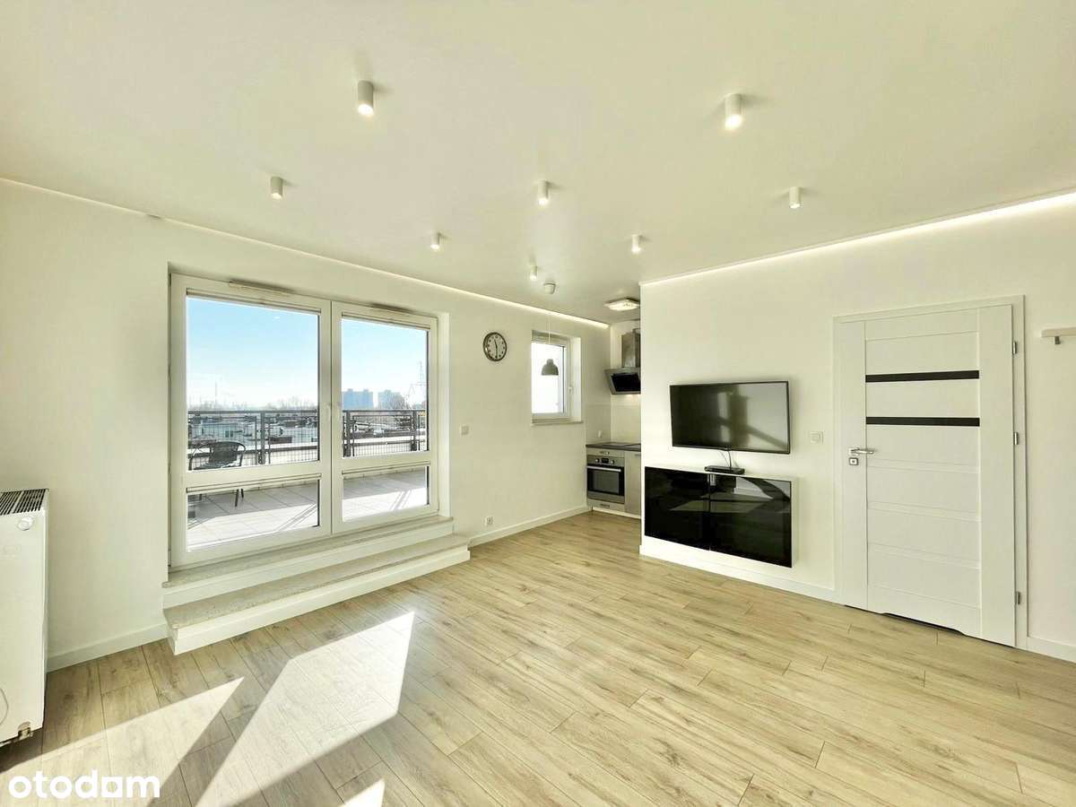 Duży Taras! Przy Galerii Północnej! Nowoczesny Blok! Najwyższe Piętro! - Pełny obrazek: 4/8