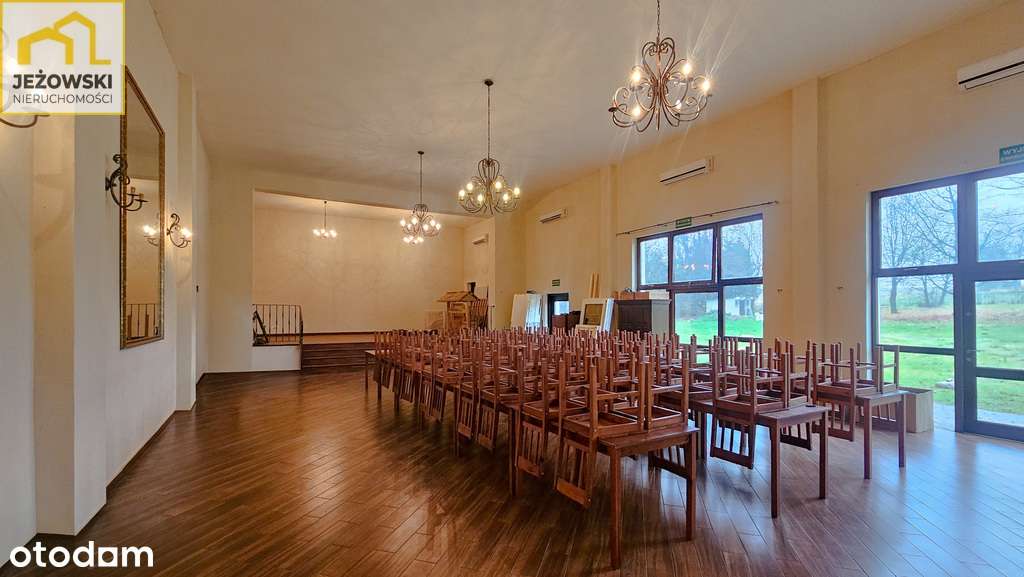 Budynek 521 m², sala 160 m² i 95 arów ogrodu. - Pełny obrazek: 4/19