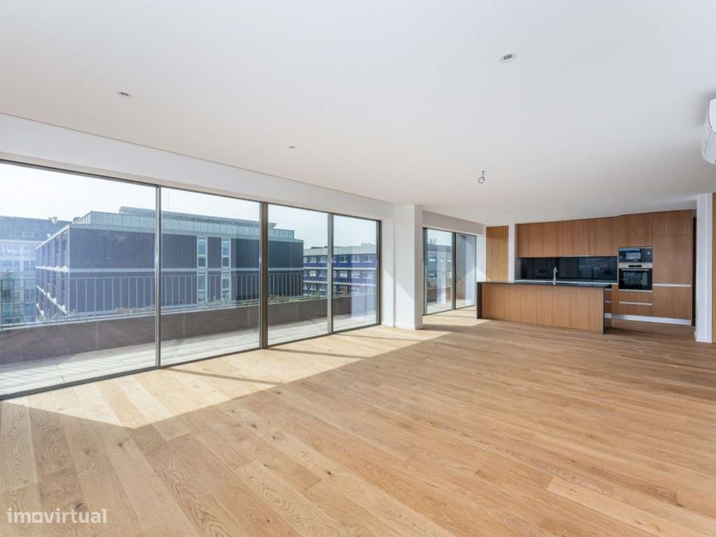 Apartamento T4 com 3 frentes em Matosinhos sul, no edifício Nautilus - Grande imagem: 4/57