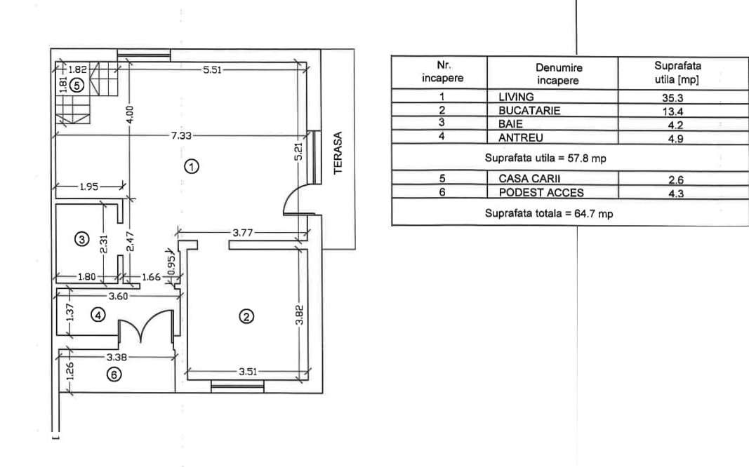 Agigea - Primarie, P+1, SD 125 mp, 4 cam, teren in proprietate 260 mp-18