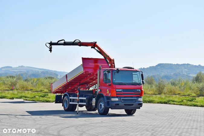 DAF CF 75.310 * Wywrotka 5,20 m + PK 11001 - K - 2