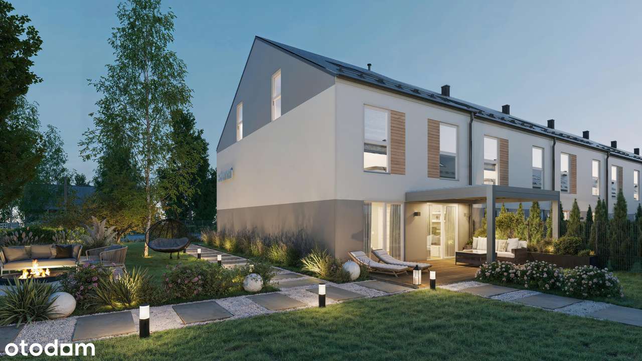 Swoje Scandi – Dom w zabudowie szeregowej - Karwiany/Komorowice - Pełny obrazek: 5/11