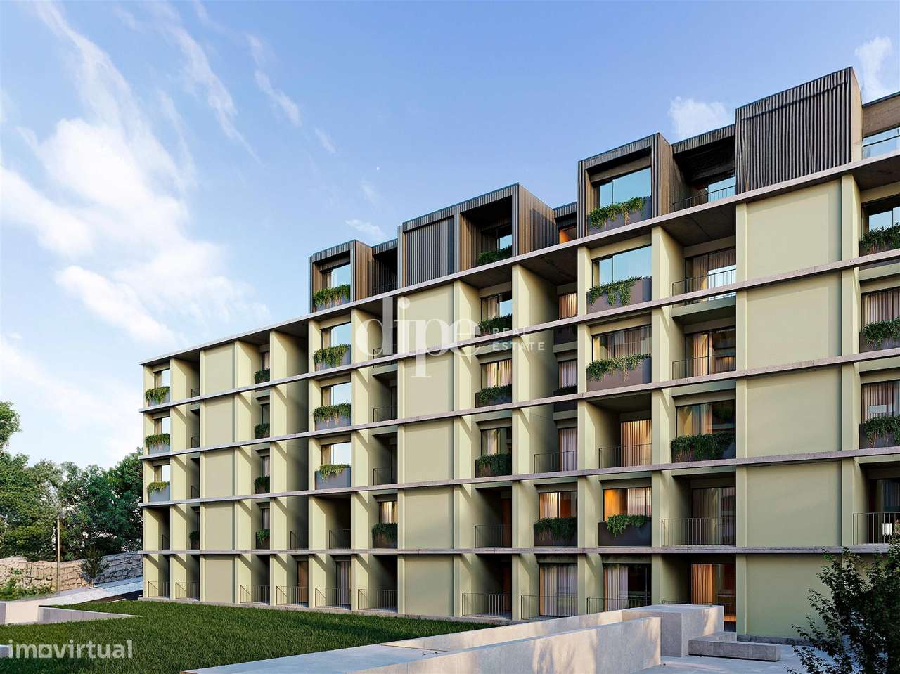 Apartamento T1 novo inserido no condomínio privado em Guimarães-14