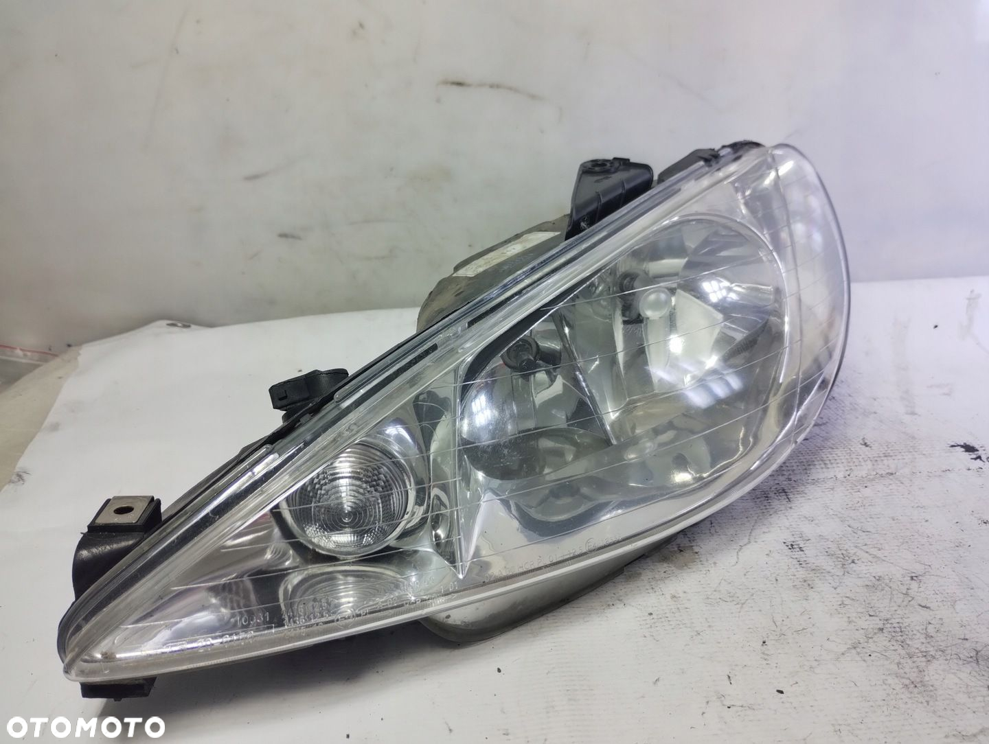 PEUGEOT 206 LAMPA REFLEKTOR LEWA PRZÓD PRZEDNIA LIFT - 2