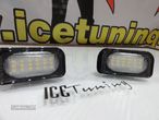 Suporte de lâmpada de matricula com led branco para Mercedes Classe C W203, CLK A209, W209, SL R230, Chrysler Crossfire coupe & Cabrio 03-07 - 3