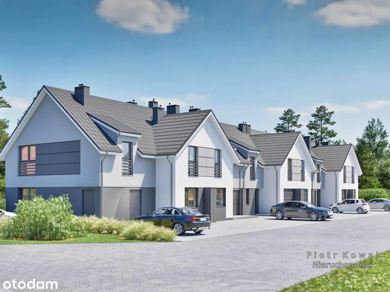 3 pok.- 58 m2 - bezczynszowe - z ogródkiem - przy lesie - 2 m-ca park.-10