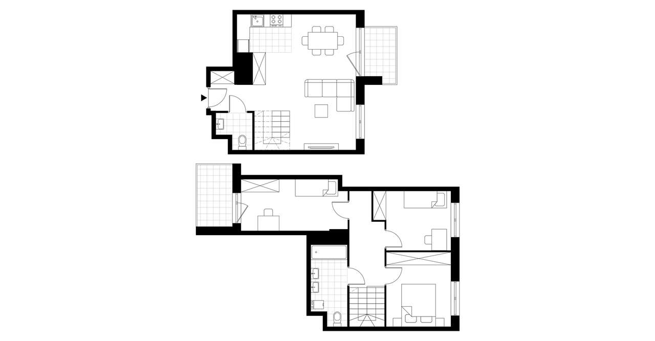 4-pokojowe mieszkanie 86m2 + taras Bez Pośredników - Pełny obrazek: 3/8