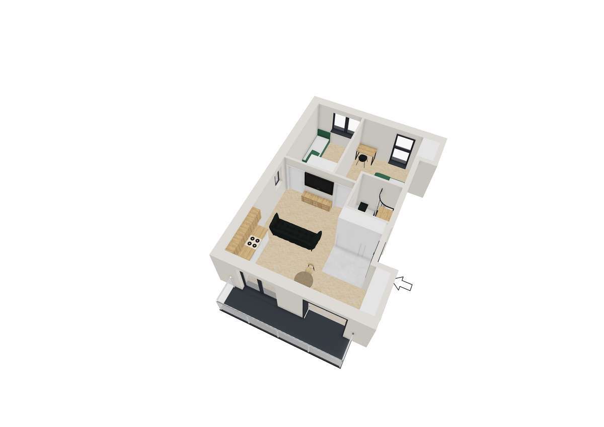 Nowe mieszkania w zielonej okolicy Lubina - dwupoziomowe-14