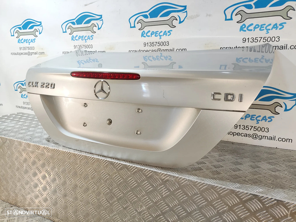 PORTA TAMPA MALA MERCEDES BENZ CLASS CLK W209 A2097500275 FECHO PUXADOR LUZ 3º STOP - 3