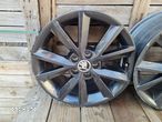 4x Felga aluminiowa 16x7 ET46 5x100 Skoda Fabia 3 - 3