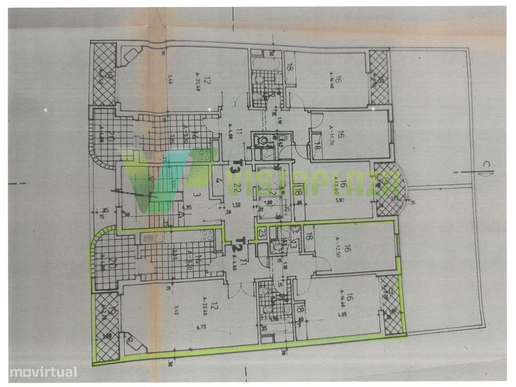 Apartamento T2 com duas casas de banho e espaço de garagem-27