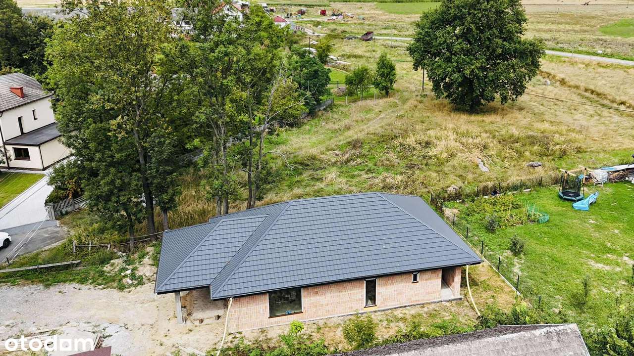 Nowoczesny dom parterowy Wola Batorska, gm. Niepołomice 820 m² działki - Pełny obrazek: 4/13