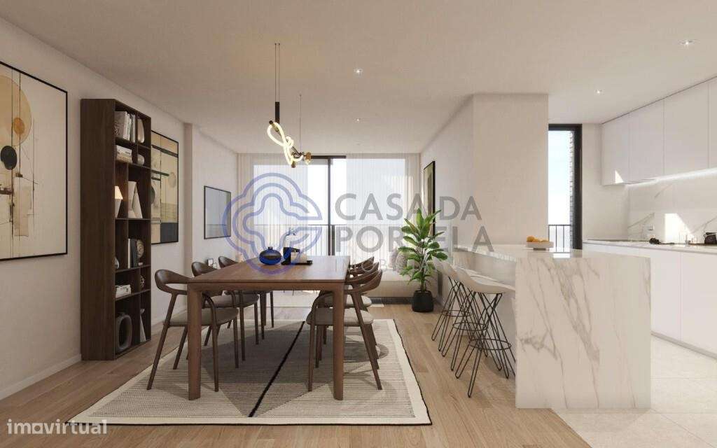 Apartamento T2 Alfena| 107,50 m2 (91,30 m2 + 16,20 m2 – Garagem) - Grande imagem: 4/8