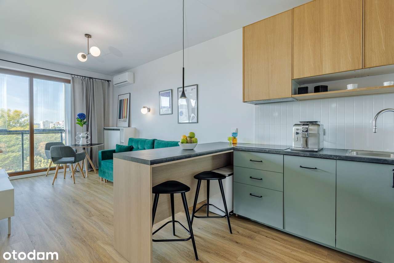 Elegancja i harmonia / 34 m²  /  panorama miasta / Marina Mokotów II-1