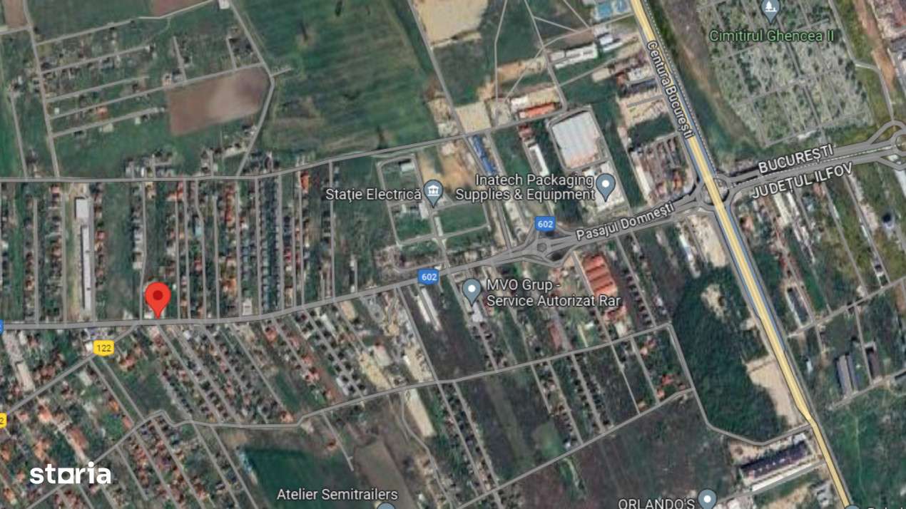 Teren de Vanzare | Domnesti | Stradal | Parcelabil | Utilitati existen - Imagine principală: 4/4