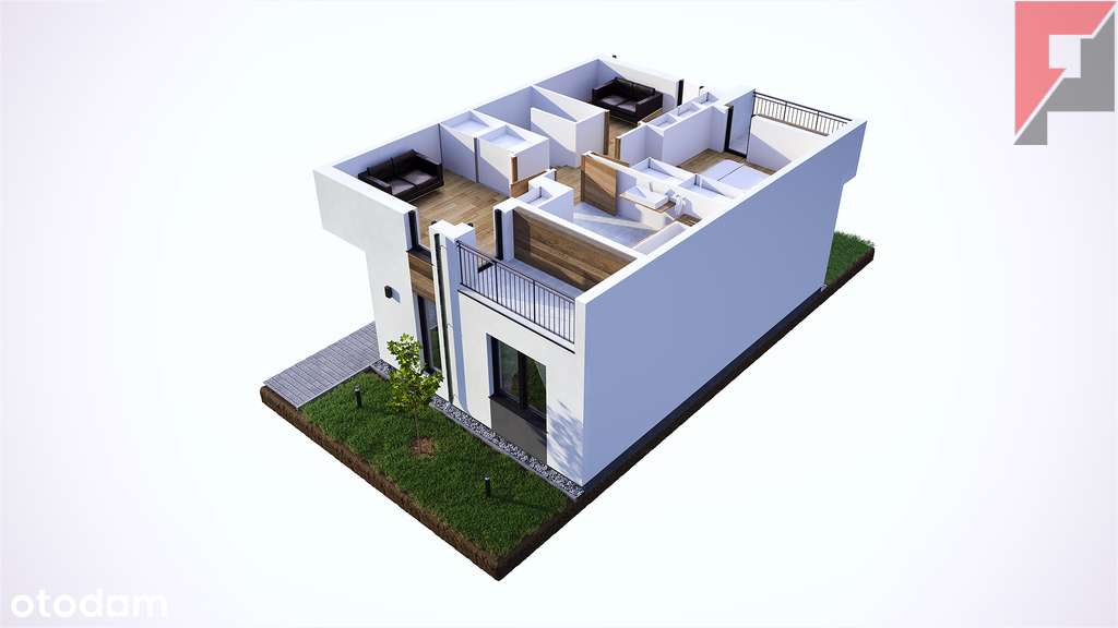 Ostanie dwa domy Promykowa blisko parku-5