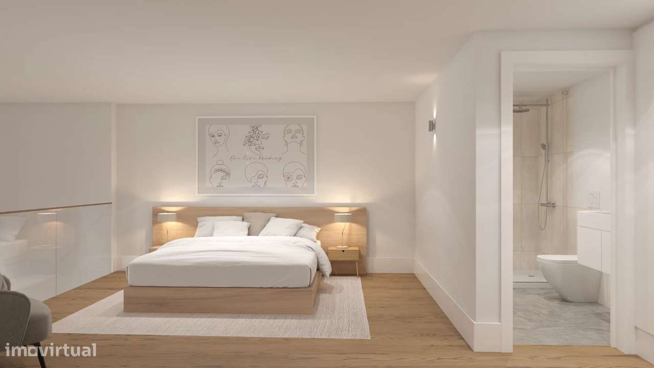 Loft com mezzanine - Fervença Palace - Vila Nova de Gaia-8