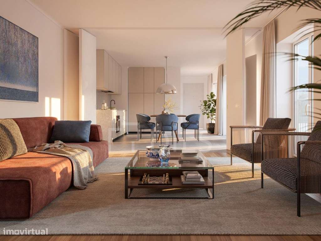 Apartamento T2, com lugar de estacionamento, em novo empreendimento... - Grande imagem: 2/40