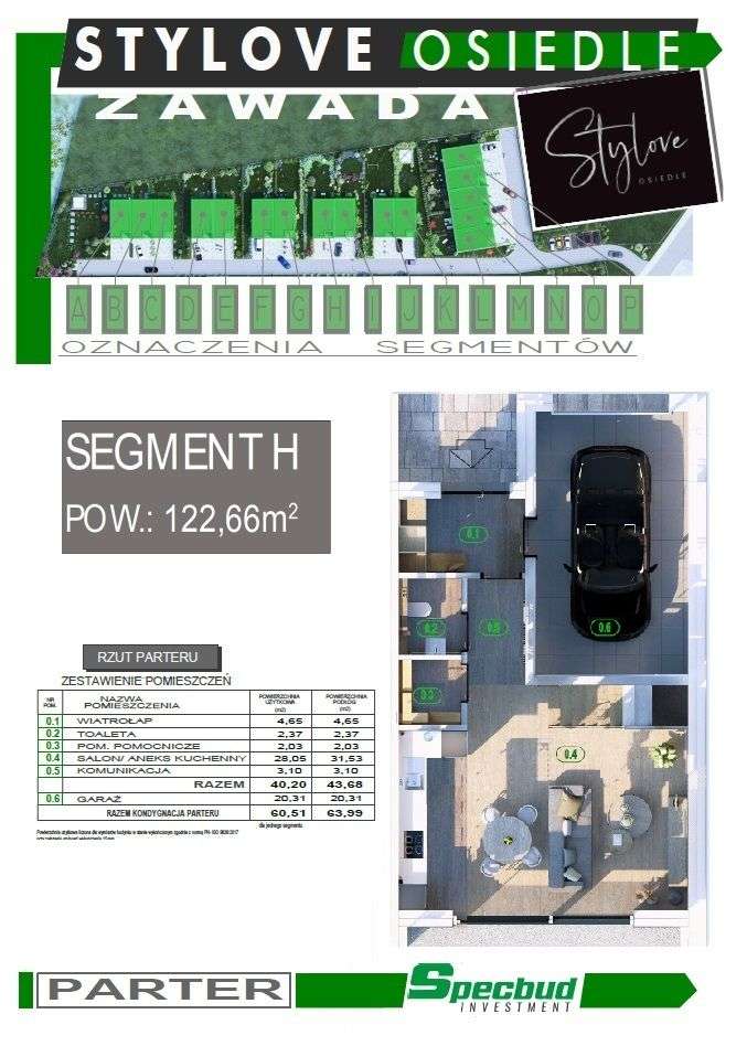 Zawada, piękny bliźniak z dużym ogrodem - Pełny obrazek: 5/11
